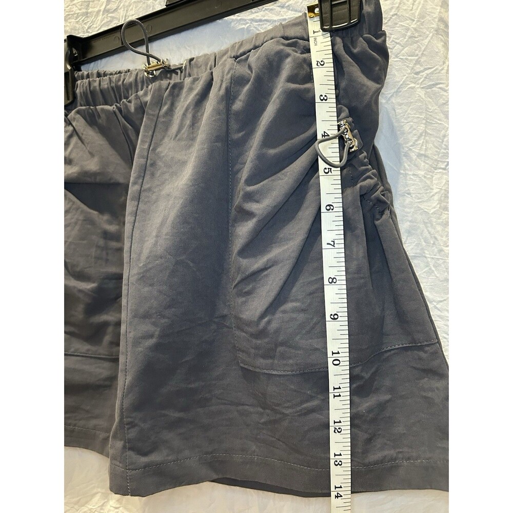 PacSun, Women’s, Bungee Cord Pockets, Miniskirt, Steel Gray, Size: S - Picture 3 of 6
